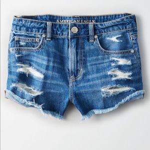 AEO Tomgirl Festive Shorts